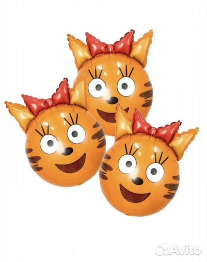 Три кота шары воздушные в Магазине