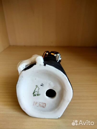 Статуэтка дама С собачкой В черном