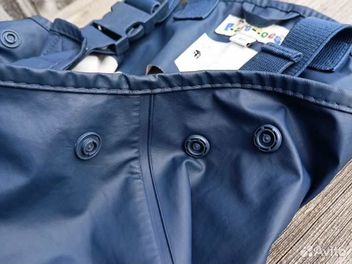 Непромокаемый демисезонный полукомбинезон 80