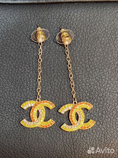 Серьги Chanel оригинал