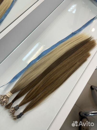 Волосы для наращивания натуральные бу