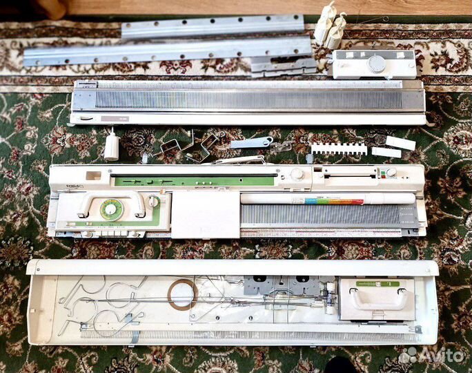 Вязальная машина двухфонтурная brother KH-881