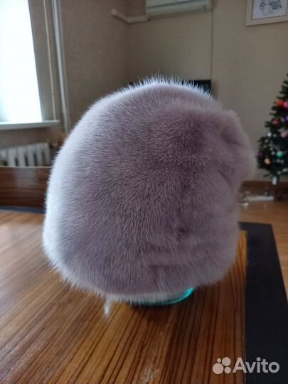 Шапка норковая 58 размер женская бу