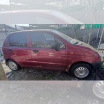 Daewoo Matiz 0.8 MT, 2010, битый, 186 000 км, с пробегом, цена 200 000 руб.