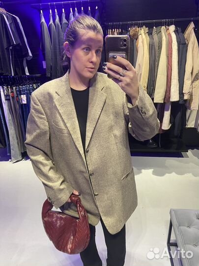 Винтажный пиджак с уникальным составом