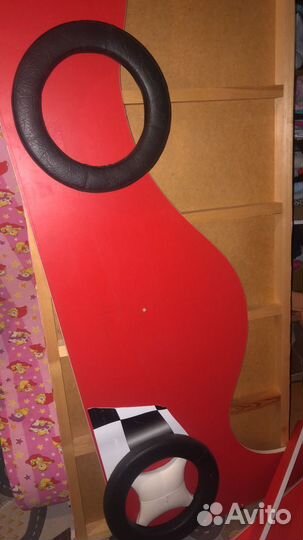 Кровать машинка детская