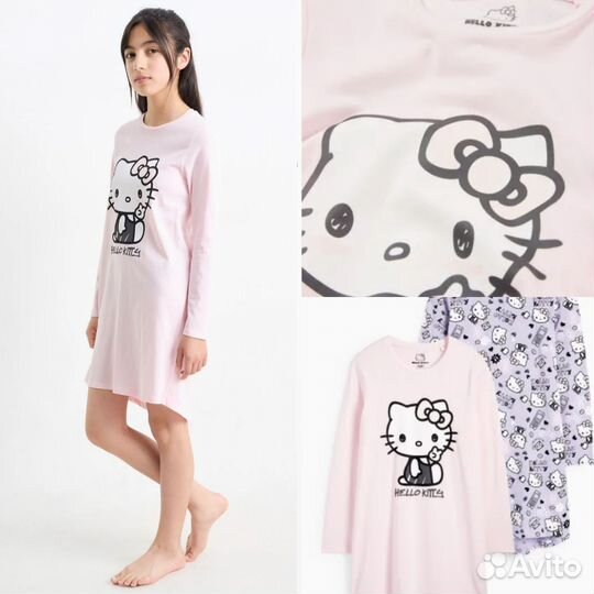 Пижама для девочки H&M, C&A (германия), 92-134/140