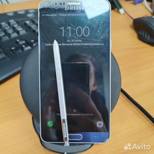 Телефон Samsung galaxy note 5