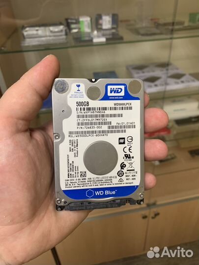 HDD 2.5 500GB разные