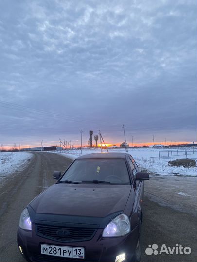 Фары на priora