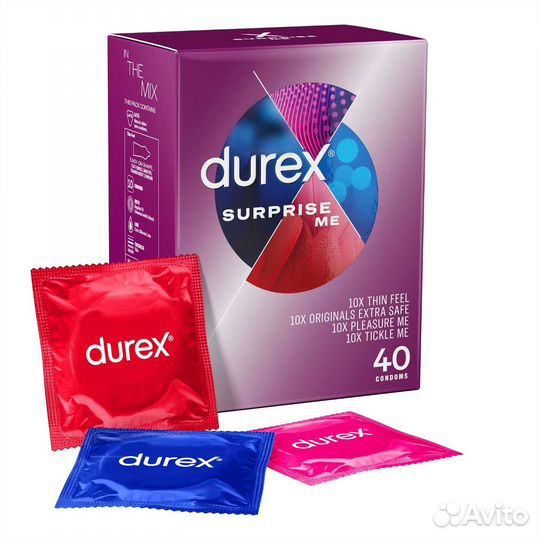 Durex real feel 30 шт. Англия