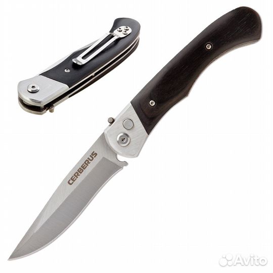 Нож складной Cerberus ст.440 (Чёткий Расклад)