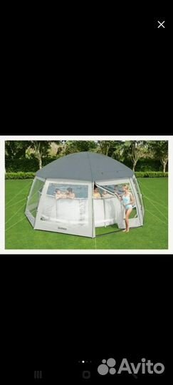 Купол Bestway для бассейна 600x600х295см 58612