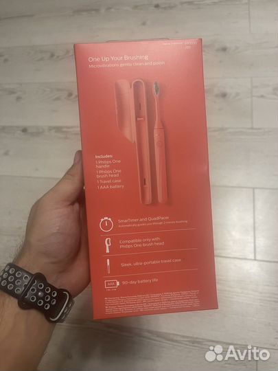 Электрическая зубная щетка philips one