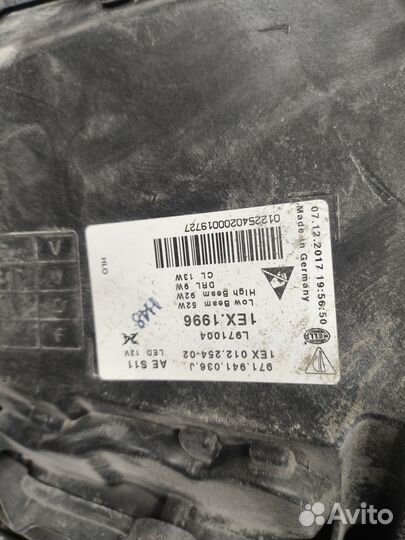 Фара правая porsche panamera 971