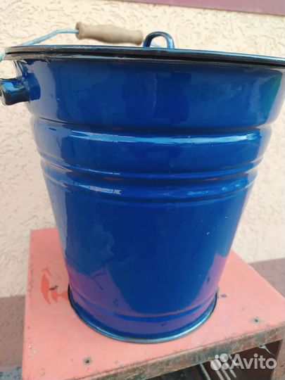 Эмалированное ведро СССР