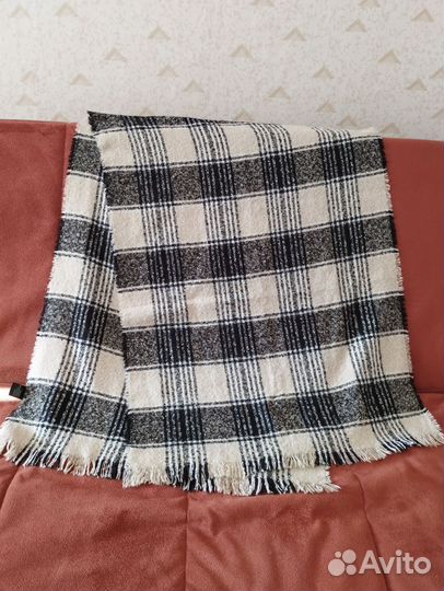 Шарф широкий женский теплый