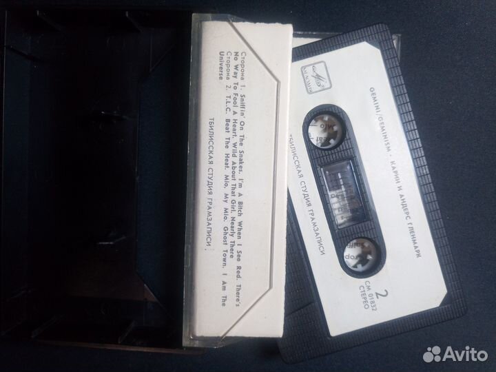 Альбом Gemini/Geminism Аудиокассета аудиокассеты