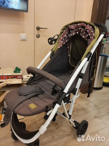 Коляска прогулочная largo star Greek Olive