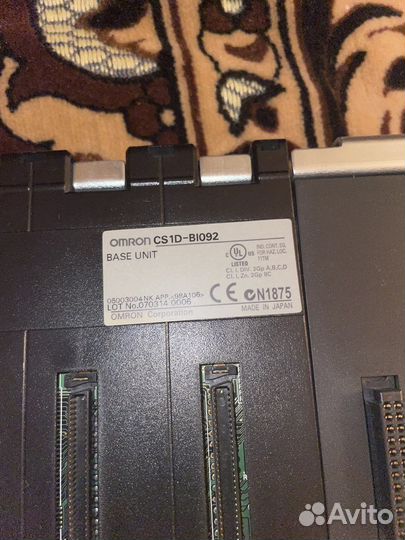 Программируемый логический контроллер omron CS1D