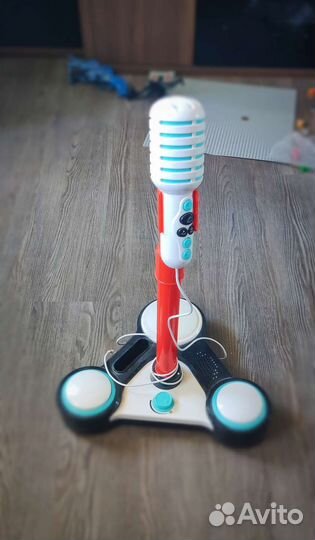 Детский микрофон с музыкой
