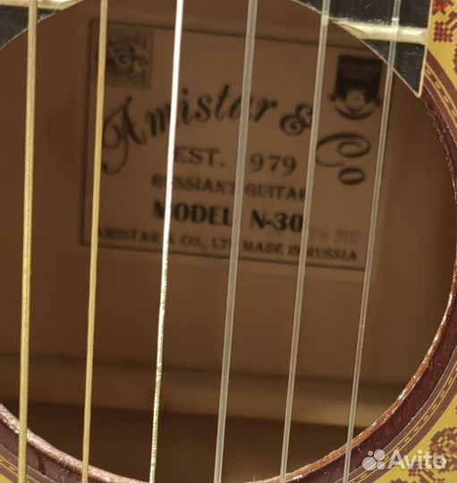 Классическая гитара. Amistar M 30 + чехол