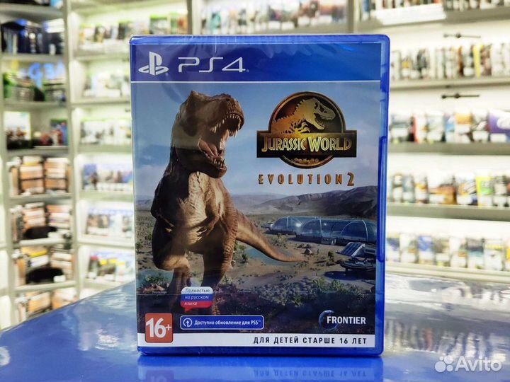 Игра на ps4 Jurassic World Evolution 2