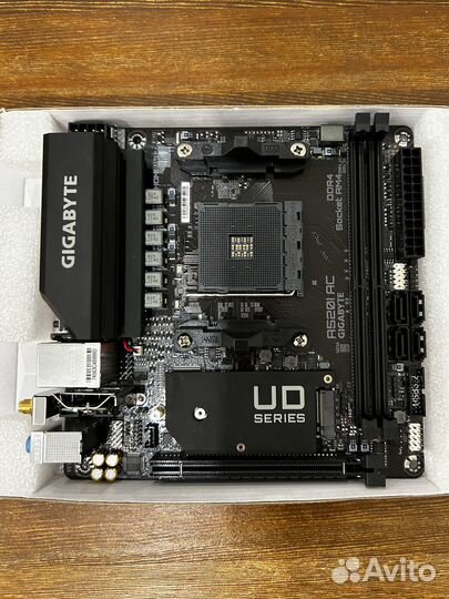 Материнская плата Gigabyte A520I AC \ Гарантия