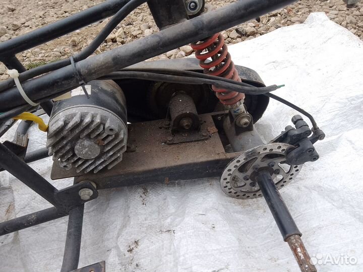 Рама от детского электроквадроцикла