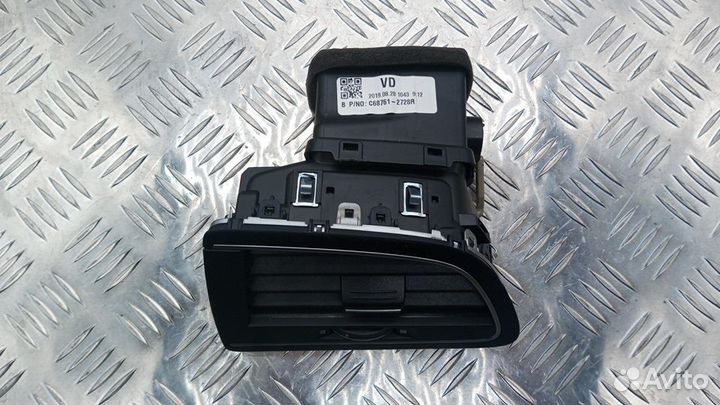 Дефлектор воздушный Renault Koleos 2016