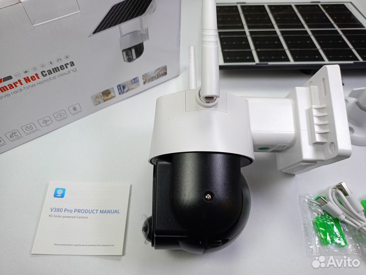 Камера видеонаблюдения солнечной батарее 4G