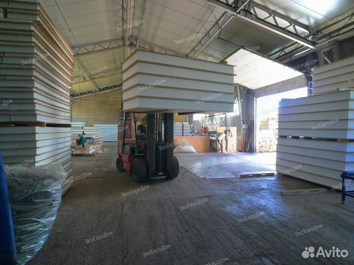 Сип панели 224 мм для перекрытий и стен