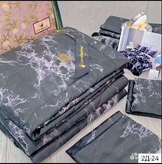 Постельное белье евро новое