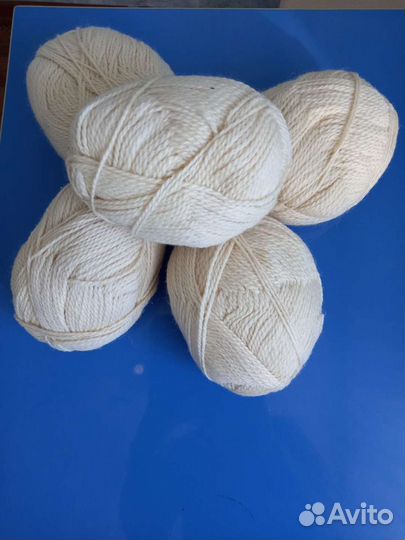Пряжа шерстяная СССР(новая)
