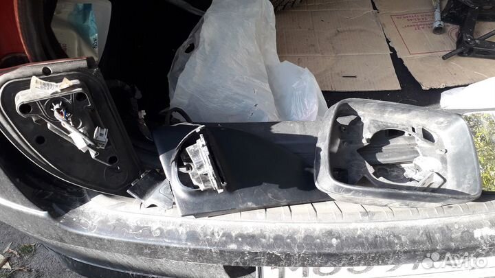 Левое зеркало на freelander 2