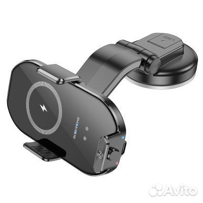 Держатель с беспроводной зарядкой BH206