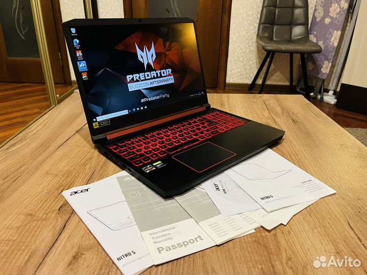 Игровой Acer Nitro 3.7GHz GTX 1650 SSD 1Tb