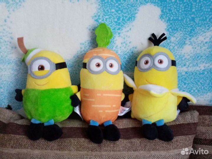 Миньоны мягкие игрушки