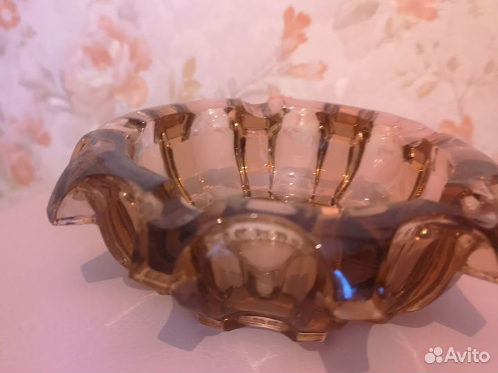 Пепельница хрусталь сахарница