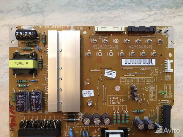 Lg 47lb720v Плата питания для телевизора