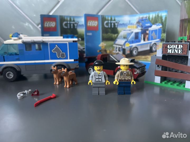 Lego city 4441 Фургон для полицейских собак