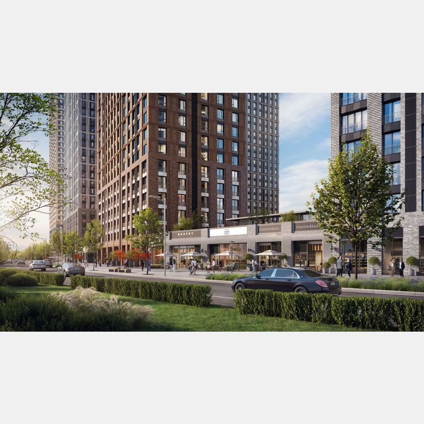 3-к. квартира, 68,8 м², 3/34 эт.