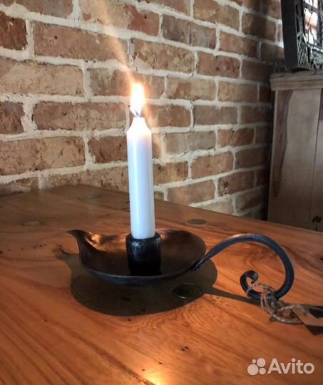 Кованый подсвечник,Лепесток’’