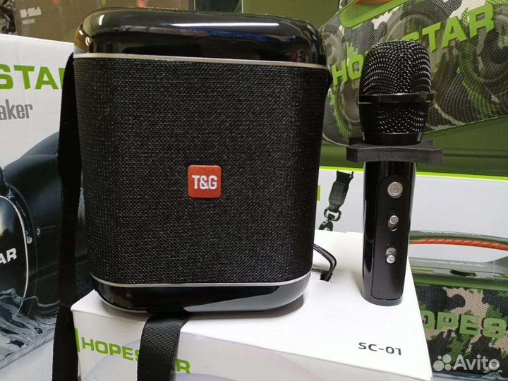 Колонка с микрофоном