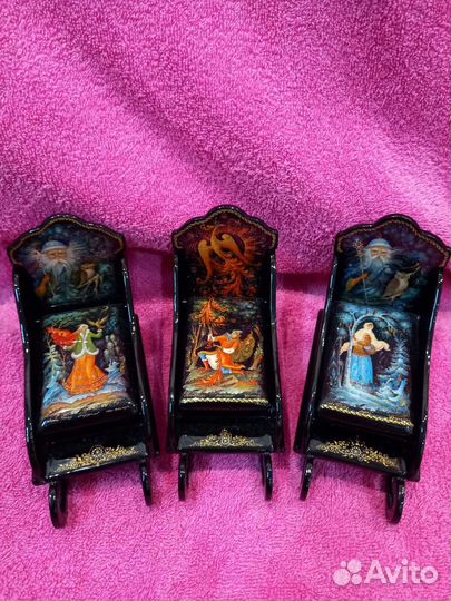 Новогодние саночки