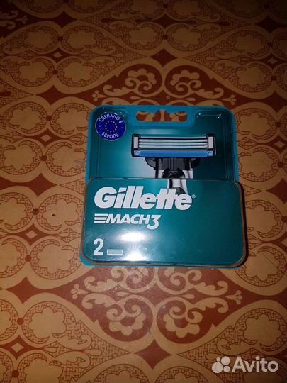 Сменные кассеты Gillette Mach 3
