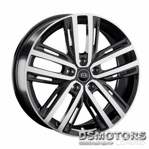 Диски KIA KI384 7/18 5x114.3 ET40.5 d67.1 BKF