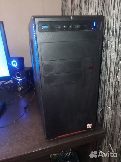 Игровой на Intel core i3 10105+1050 ti 4 gb+8gb