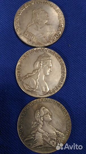 Монеты, копии, редкие, царские рубли