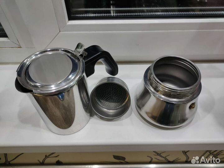 Гейзерная кофеварка турка IKEA Родиг на 6 чашек